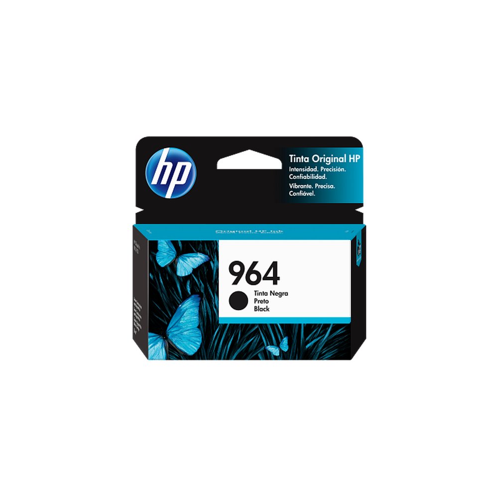 HP 964 Black Original Ink Cartridge LAR