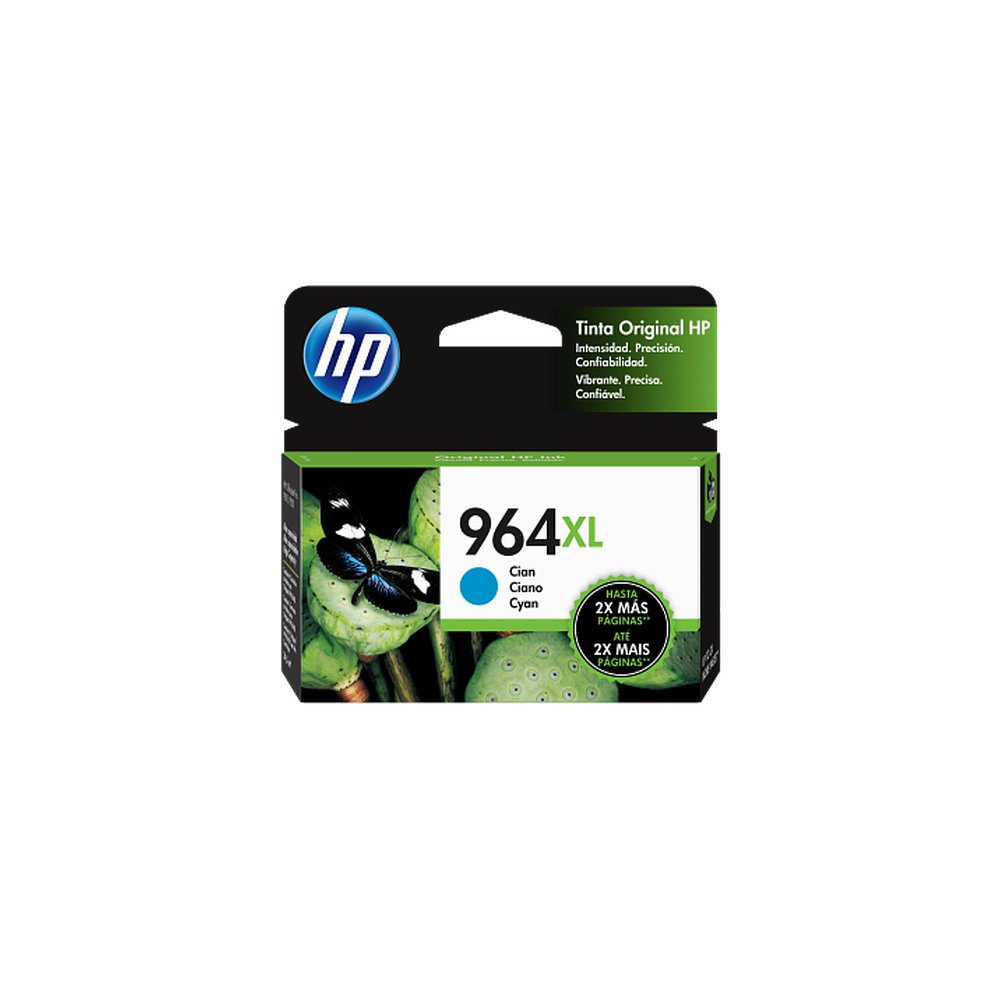 HP 964XL Cyan Original Ink Cartridge LAR