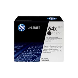 HP 64X (CC364X) Black High Yield Original LJ Toner Cartridge