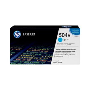 HP 504A (CE251A) Cyan Original LJ Toner Cartridge
