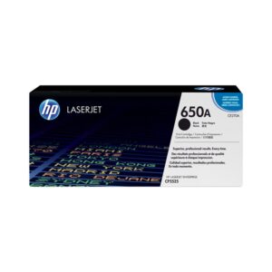 HP 650A (CE270A) Black Original LJ Toner Cartridge