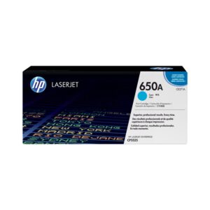 HP 650A (CE271A) Cyan Original LJ Toner Cartridge