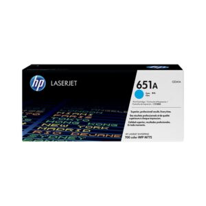 HP 651A (CE341A) Cyan Original LJ Toner Cartridge