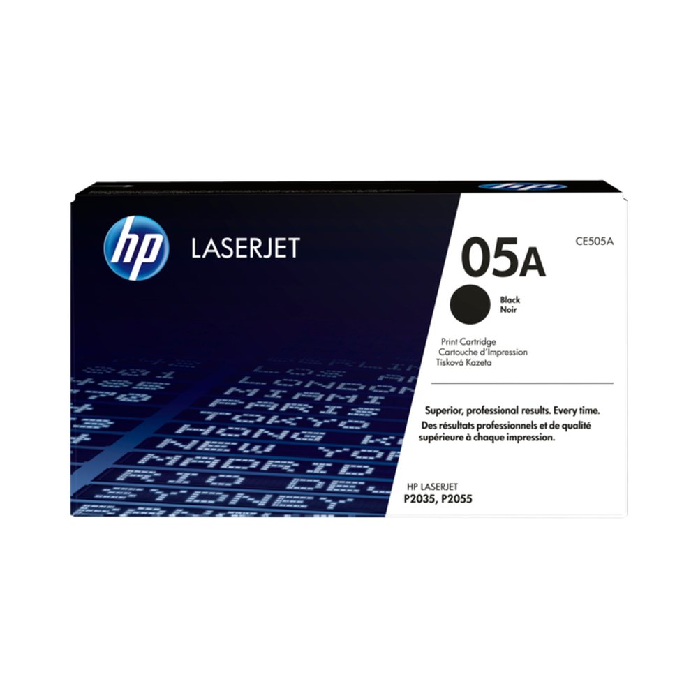 HP 05A (CE505A) Black Original LJ Toner Cartridge