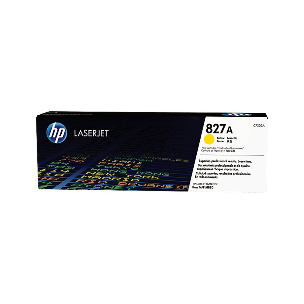 HP 827A (CF302A) Yellow Original LJ Toner Cartridge