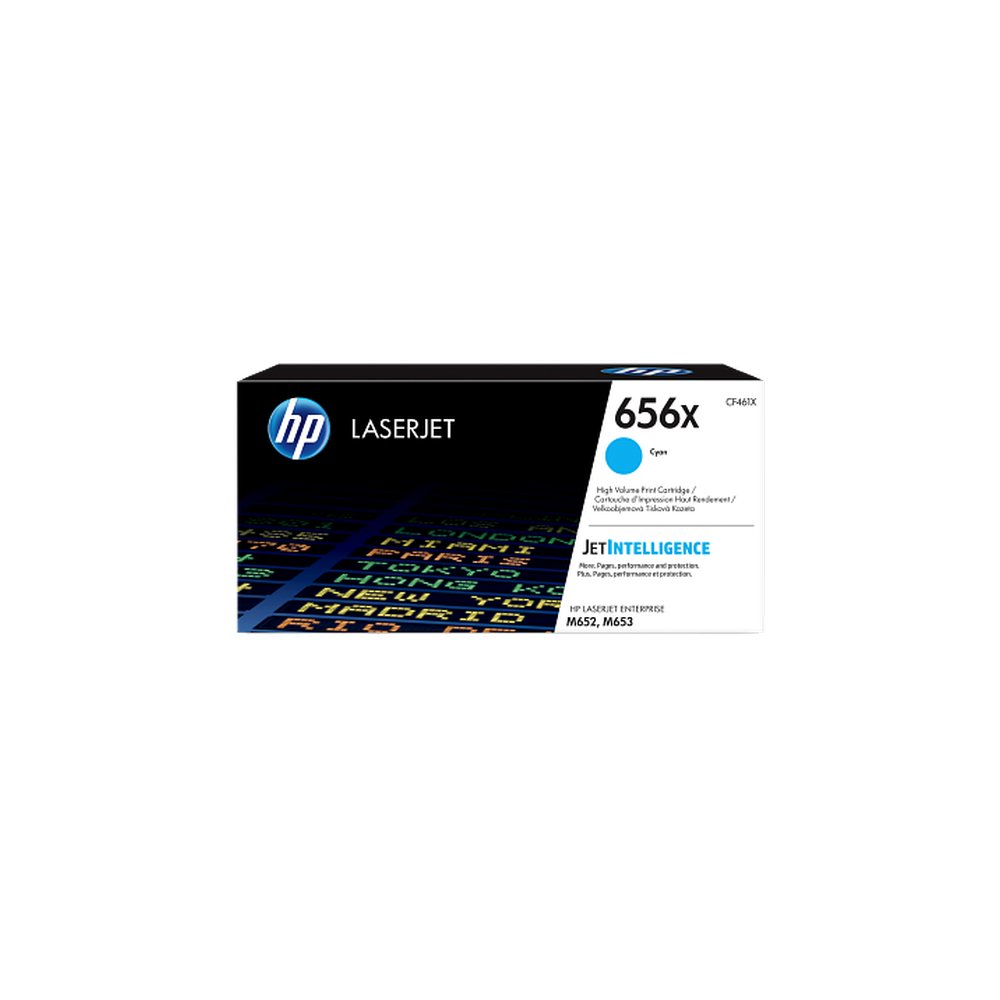 HP 656X (CF461X) Cyan High Yield Original LJ Toner Cartridge