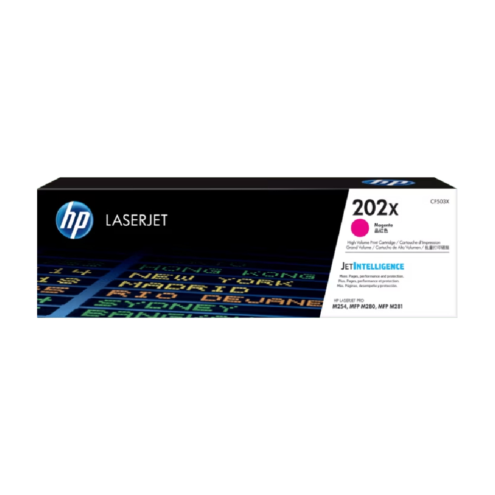 HP 202X (CF503X) High Yield Magenta Original LJ Toner Cartridge