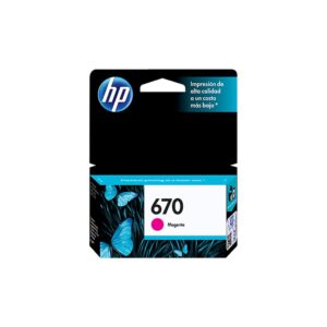 HP 670 Magenta Ink Cartridge LAR