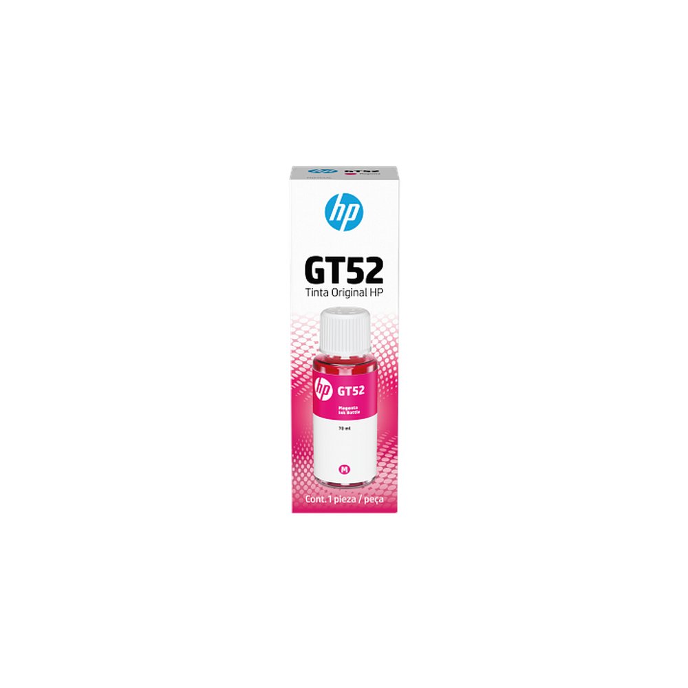 HP GT52 Magenta Original Ink Bottle