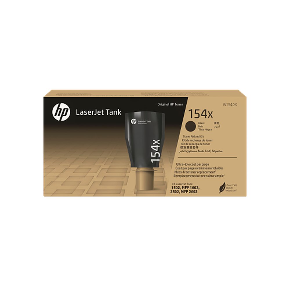 HP 154X High Yield Black Original LaserJet  Toner Reload Kit