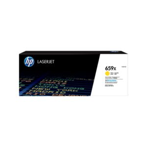 HP 659X High Yield Yellow Original LaserJet Toner Cartridge