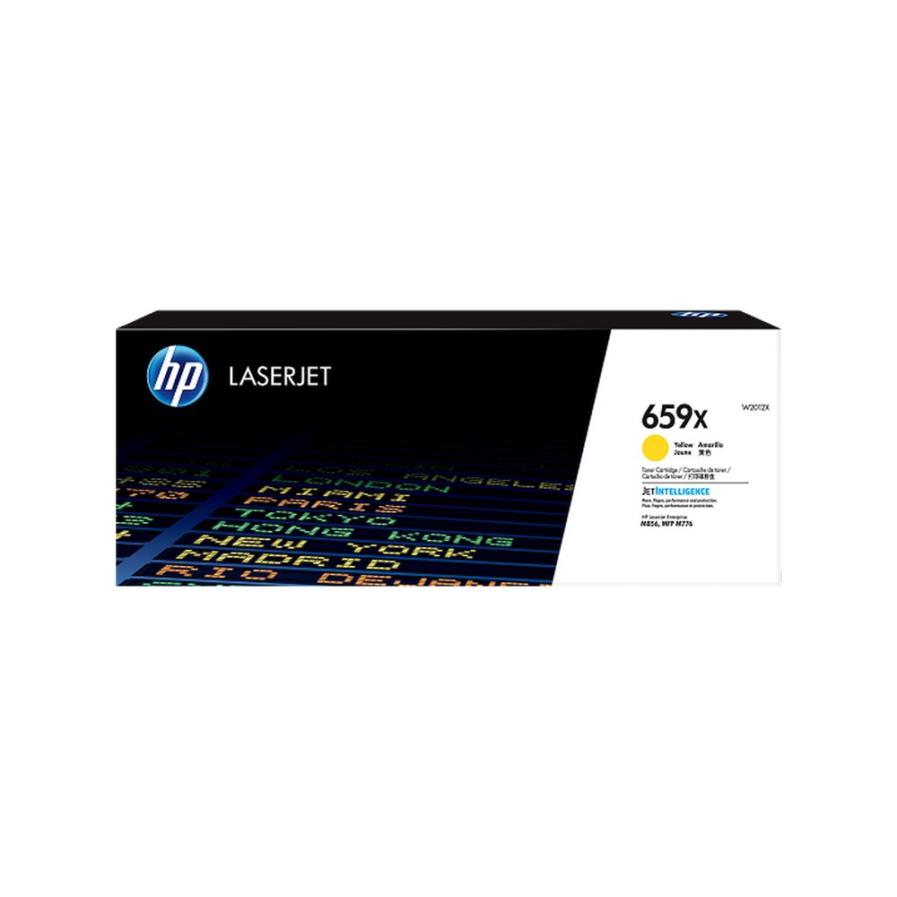 HP 659X High Yield Yellow Original LaserJet Toner Cartridge