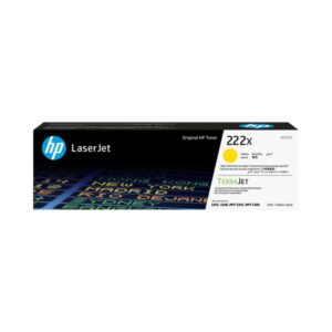 HP 222X High Yield Yellow Original  LaserJet Toner Cartridge