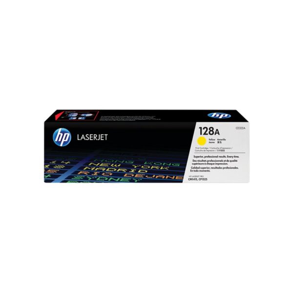 HP 128A (CE321A) Cyan Original LJ Toner Cartridge - Treviño Computación